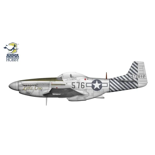 P-51D Mustang™ Very Long Range, 1/72 - Arma Hobby 70073 P-51D Mustang™ Very Long Range, 1/72 - Arma Hobby 70073