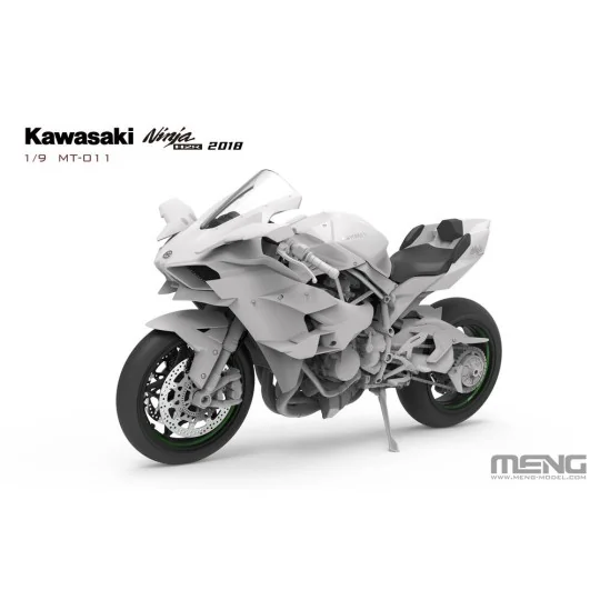 Kawasaki Ninja H2R 2018, 1/9 - MENG-Model MT-011 Kawasaki Ninja H2R 2018, 1/9 - MENG-Model MT-011