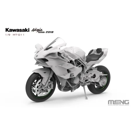 Kawasaki Ninja H2R 2018, 1/9 - MENG-Model MT-011