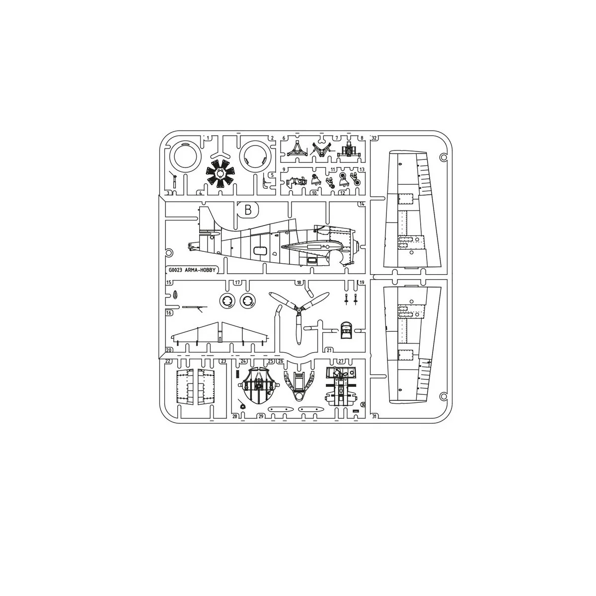 Wildcat™, 1/72 - Arma Hobby 70090 Wildcat™, 1/72 - Arma Hobby 70090