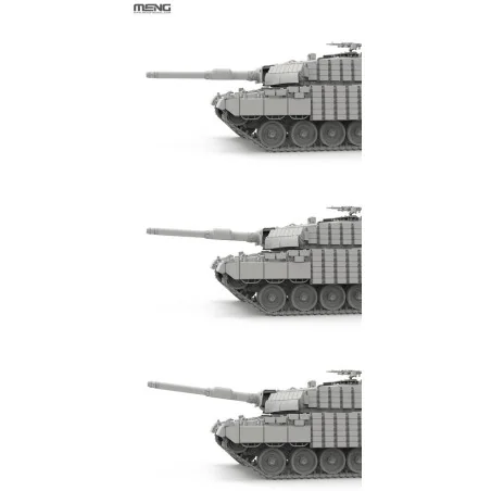 German Main Battle Tank Leopard 2A4 (Ukraine), 1/35 - MENG-Model TS...