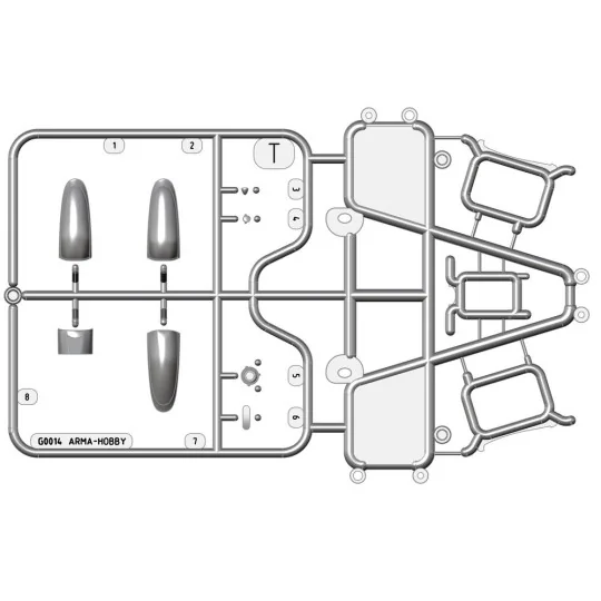 P-51D Mustang™ Very Long Range, 1/72 - Arma Hobby 70073 P-51D Mustang™ Very Long Range, 1/72 - Arma Hobby 70073