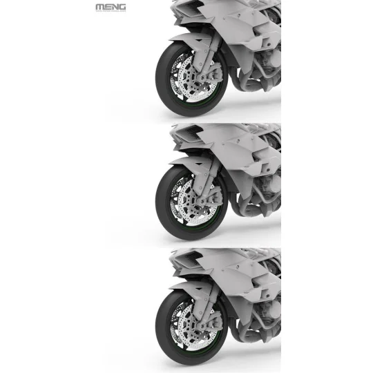 Kawasaki Ninja H2R 2018, 1/9 - MENG-Model MT-011 Kawasaki Ninja H2R 2018, 1/9 - MENG-Model MT-011