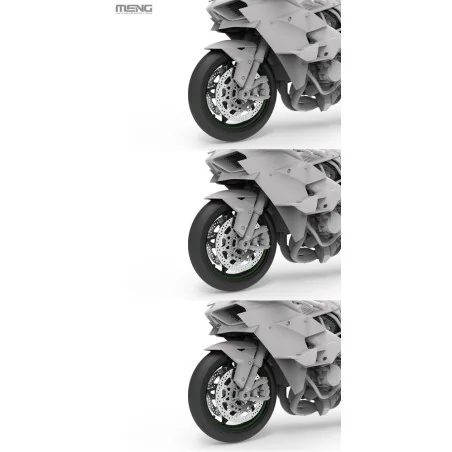 Kawasaki Ninja H2R 2018, 1/9 - MENG-Model MT-011