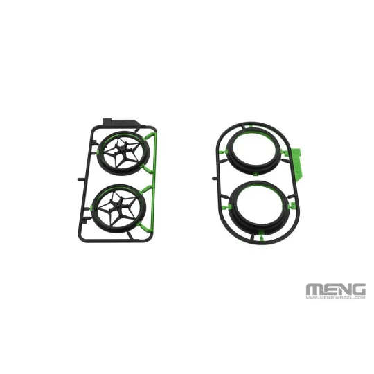 Kawasaki Ninja H2R 2018, 1/9 - MENG-Model MT-011 Kawasaki Ninja H2R 2018, 1/9 - MENG-Model MT-011