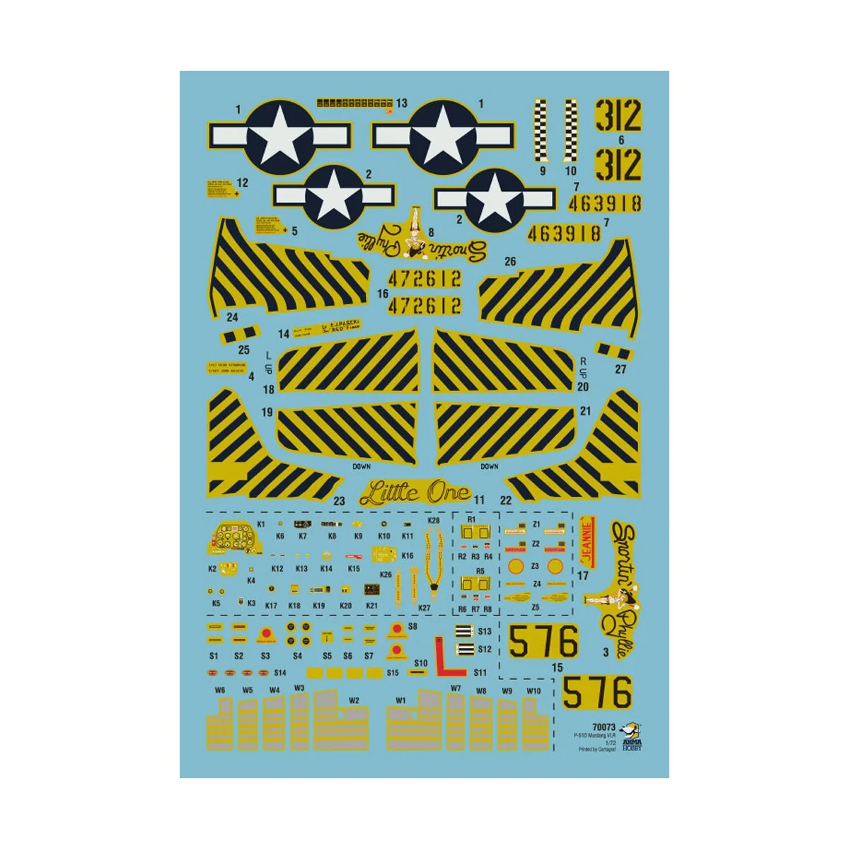 P-51D Mustang™ Very Long Range, 1/72 - Arma Hobby 70073 P-51D Mustang™ Very Long Range, 1/72 - Arma Hobby 70073