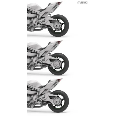 Kawasaki Ninja H2R 2018, 1/9 - MENG-Model MT-011