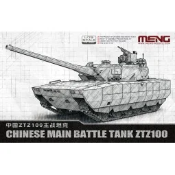 Chinese Main Battle Tank ZTZ100, 1/72 - MENG-Model 72-021