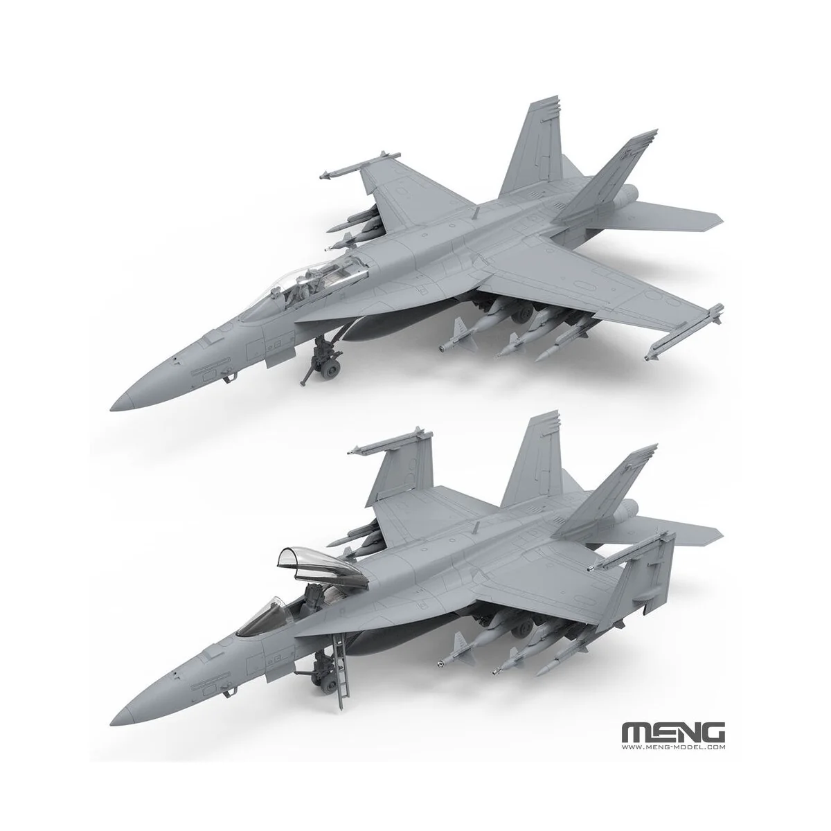 Boeing F/A-18E Super Hornet Golden Dragons, 1/48 - MENG-Model LS-023 Boeing F/A-18E Super Hornet Golden Dragons, 1/48 - MENG-Model LS-023