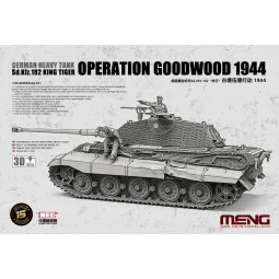 German Heavy Tank Sd.Kfz.182 King Tiger Operation Goodwood 1944, 1/...