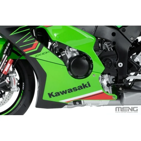 Kawasaki Ninja ZX-10R KRT Edition (Pre-colored Edition), 1/9 - MENG... Kawasaki Ninja ZX-10R KRT Edition (Pre-colored Edition), 1/9 - MENG...