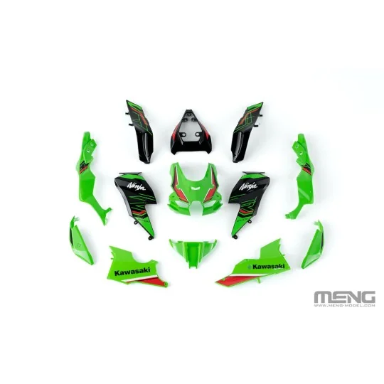 Kawasaki Ninja ZX-10R KRT Edition (Pre-colored Edition), 1/9 - MENG... Kawasaki Ninja ZX-10R KRT Edition (Pre-colored Edition), 1/9 - MENG...