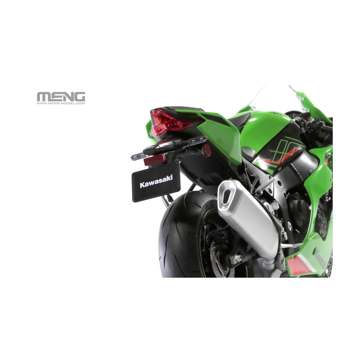 Kawasaki Ninja ZX-10R KRT Edition (Pre-colored Edition), 1/9 - MENG... Kawasaki Ninja ZX-10R KRT Edition (Pre-colored Edition), 1/9 - MENG...
