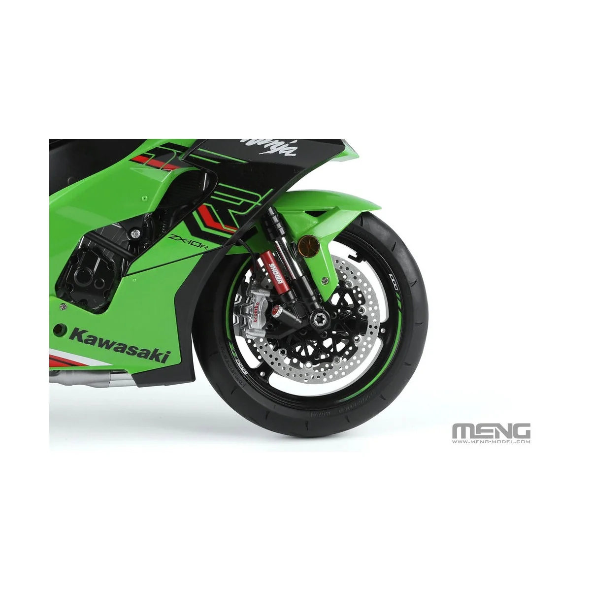 Kawasaki Ninja ZX-10R KRT Edition (Pre-colored Edition), 1/9 - MENG... Kawasaki Ninja ZX-10R KRT Edition (Pre-colored Edition), 1/9 - MENG...