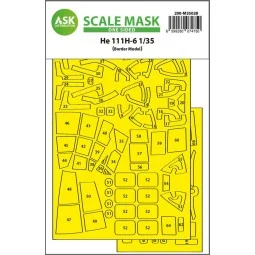 Heinkel He 111 one-sided painting mask for Border Model, 1/35 - Art...