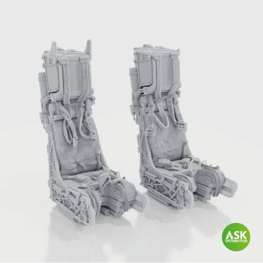 SJU-17 Ejection Seats for F-14D - with seat belts (2pcs) for Trumpe... SJU-17 Ejection Seats for F-14D - with seat belts (2pcs) for Trumpe...