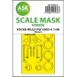Fw 190D one-sided express fit mask for Miniart, 1/48 - Art Scale Ki... Fw 190D one-sided express fit mask for Miniart, 1/48 - Art Scale Ki...