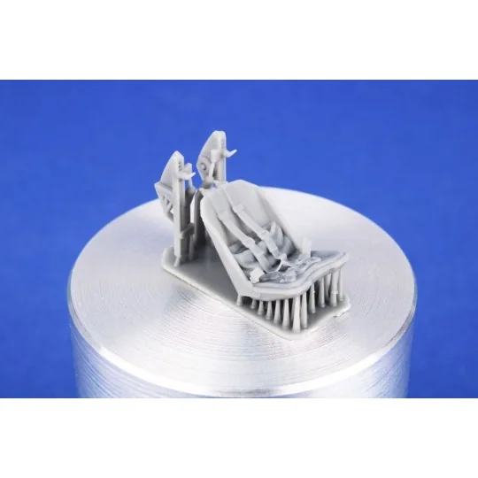 Fw190A Seat and Side Section Back Armour (w/ harness) for Tamiya, 1... Fw190A Seat and Side Section Back Armour (w/ harness) for Tamiya, 1...