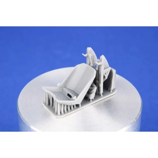 Fw190A Seat and Side Section Back Armour (w/o harness) for Tamiya, ... Fw190A Seat and Side Section Back Armour (w/o harness) for Tamiya, ...