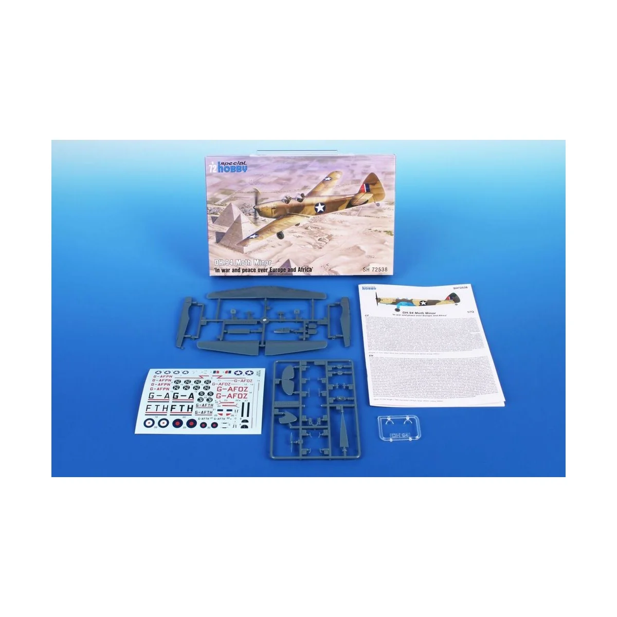 DH.94 Moth Minor 'In war and peace over Europe and Africa', 1/72 - ... DH.94 Moth Minor 'In war and peace over Europe and Africa', 1/72 - ...