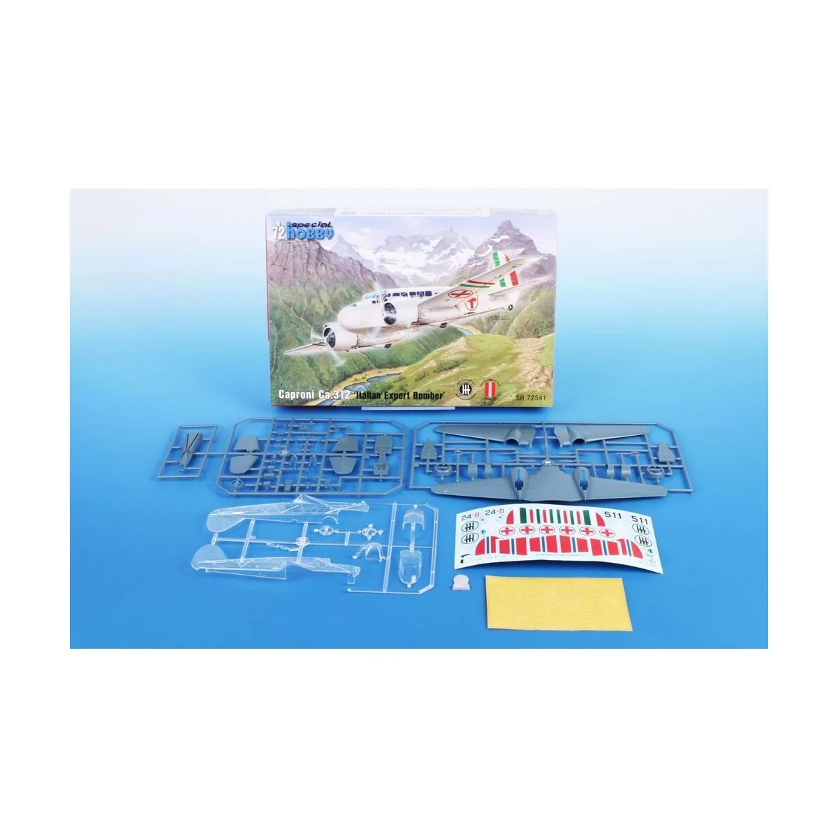 Caproni Ca.312 'Italian Export Bomber', 1/72 - Special Hobby 100-SH... Caproni Ca.312 'Italian Export Bomber', 1/72 - Special Hobby 100-SH...
