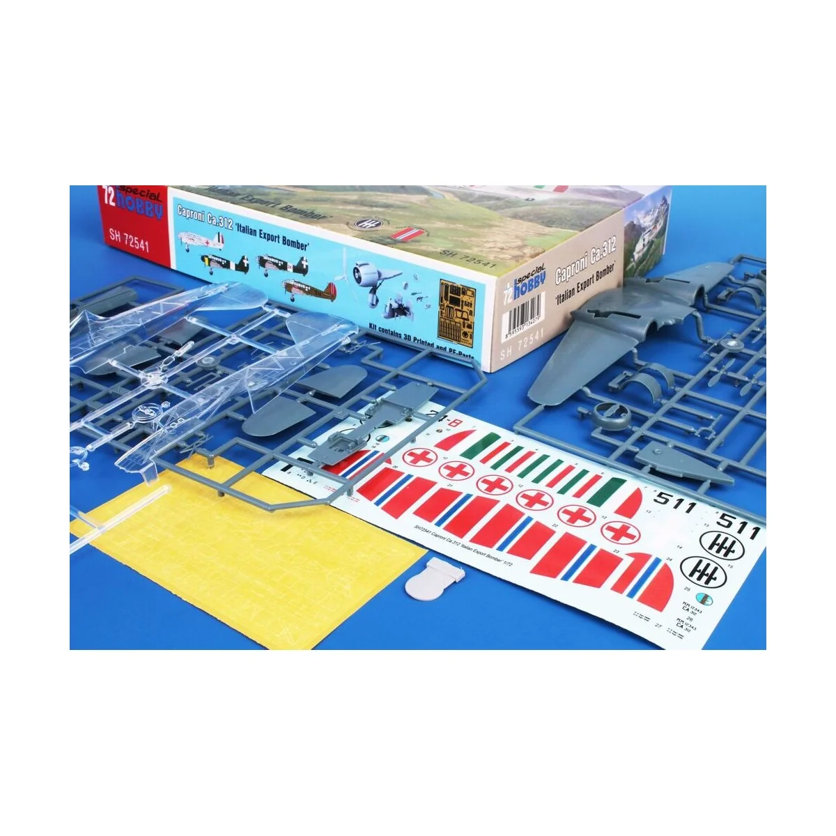 Caproni Ca.312 'Italian Export Bomber', 1/72 - Special Hobby 100-SH... Caproni Ca.312 'Italian Export Bomber', 1/72 - Special Hobby 100-SH...
