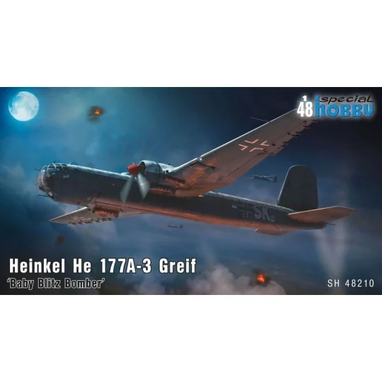 Heinkel He 177A-3 Greif, 1/48 - Special Hobby 100-SH48210 Heinkel He 177A-3 Greif, 1/48 - Special Hobby 100-SH48210