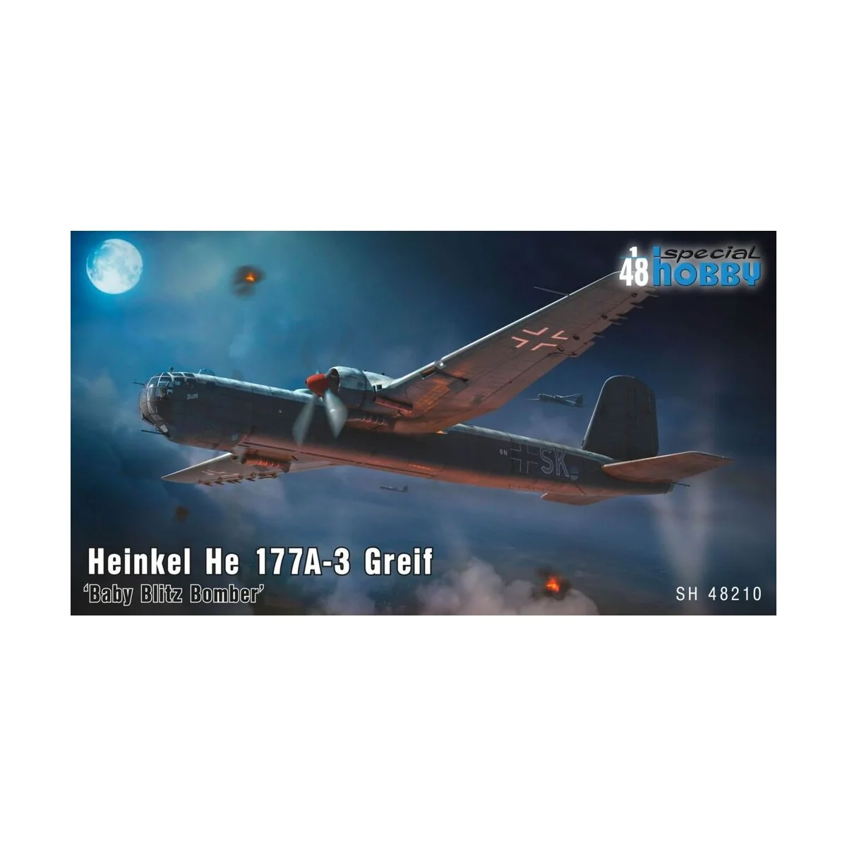 Heinkel He 177A-3 Greif, 1/48 - Special Hobby 100-SH48210 Heinkel He 177A-3 Greif, 1/48 - Special Hobby 100-SH48210
