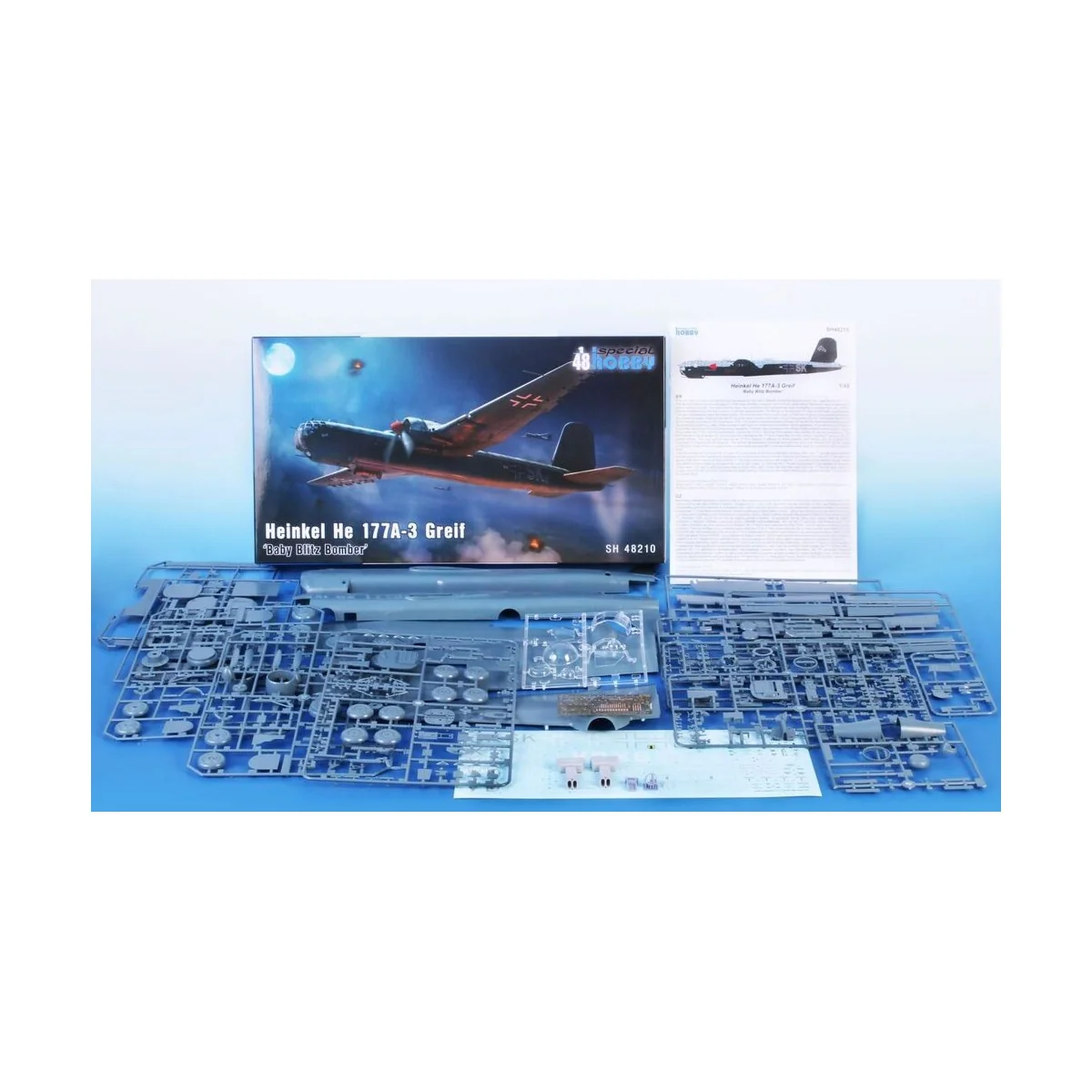 Heinkel He 177A-3 Greif, 1/48 - Special Hobby 100-SH48210 Heinkel He 177A-3 Greif, 1/48 - Special Hobby 100-SH48210