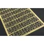 PE Letters: 6 mm (UPPERCASE) - Matho Models 80010 PE Letters: 6 mm (UPPERCASE) - Matho Models 80010