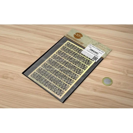 PE Letters: 6 mm (UPPERCASE) - Matho Models 80010 PE Letters: 6 mm (UPPERCASE) - Matho Models 80010