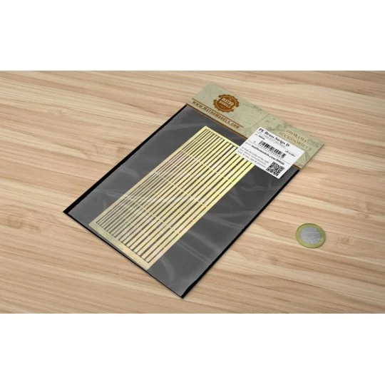 PE Brass Strips D: 1, 25 - 3 mm (0, 15mm thickness) - Matho Models ... PE Brass Strips D: 1, 25 - 3 mm (0, 15mm thickness) - Matho Models ...