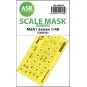 M6A1 Seiran one-sided mask self-adhesive pre-cutted for Tamiya, 1/4... M6A1 Seiran one-sided mask self-adhesive pre-cutted for Tamiya, 1/4...