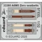A6M5 Zero seatbelts STEEL TAMIYA, 1/32 - Eduard Accessories 33380 A6M5 Zero seatbelts STEEL TAMIYA, 1/32 - Eduard Accessories 33380