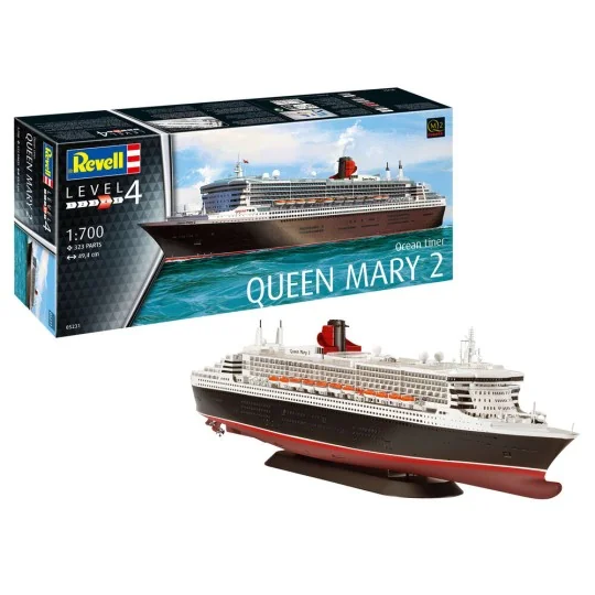 Ocean Liner Queen Mary 2, 1/700 - Revell 5231 Ocean Liner Queen Mary 2, 1/700 - Revell 5231