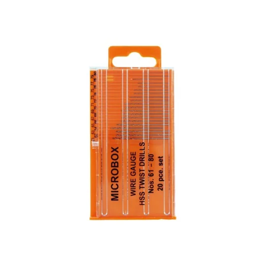 Set of 20 drill bits, no. 6180 mm - Vallejo T01002 Set of 20 drill bits, no. 6180 mm - Vallejo T01002