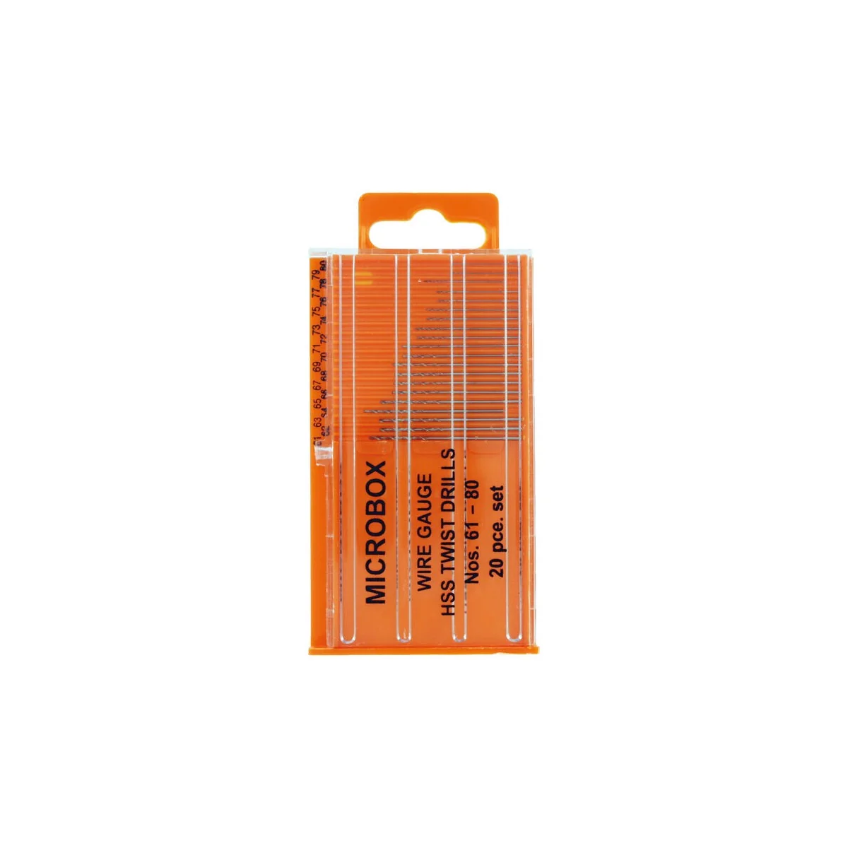 Set of 20 drill bits, no. 6180 mm - Vallejo T01002 Set of 20 drill bits, no. 6180 mm - Vallejo T01002
