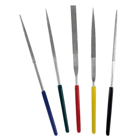 5pc diamond file set 100 mm - Vallejo T03004 5pc diamond file set 100 mm - Vallejo T03004