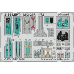ERKA / MiG-21R V CESKOSLOVENSKU, 1/72 - Eduard Plastic Kits 2156 2