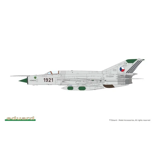 ERKA / MiG-21R V CESKOSLOVENSKU, 1/72 - Eduard Plastic Kits 2156 ERKA / MiG-21R V CESKOSLOVENSKU, 1/72 - Eduard Plastic Kits 2156