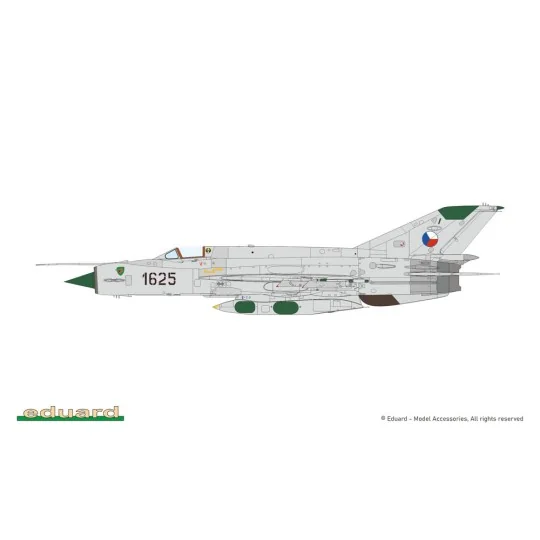 ERKA / MiG-21R V CESKOSLOVENSKU, 1/72 - Eduard Plastic Kits 2156 ERKA / MiG-21R V CESKOSLOVENSKU, 1/72 - Eduard Plastic Kits 2156