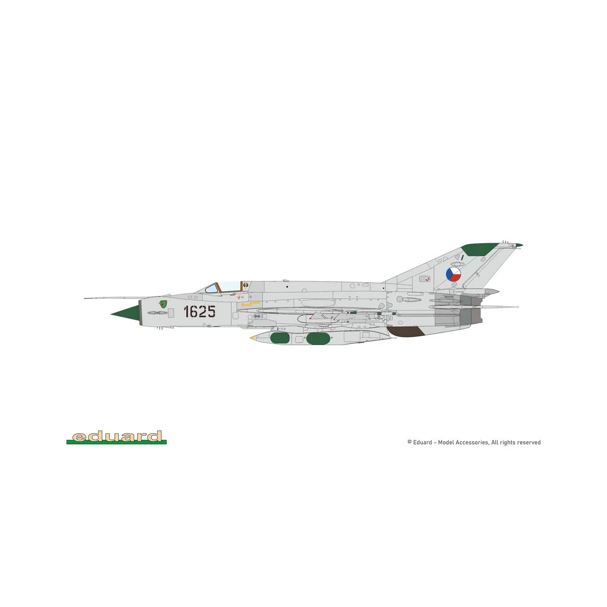ERKA / MiG-21R V CESKOSLOVENSKU, 1/72 - Eduard Plastic Kits 2156 ERKA / MiG-21R V CESKOSLOVENSKU, 1/72 - Eduard Plastic Kits 2156