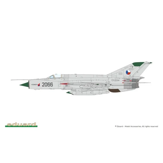 ERKA / MiG-21R V CESKOSLOVENSKU, 1/72 - Eduard Plastic Kits 2156 ERKA / MiG-21R V CESKOSLOVENSKU, 1/72 - Eduard Plastic Kits 2156