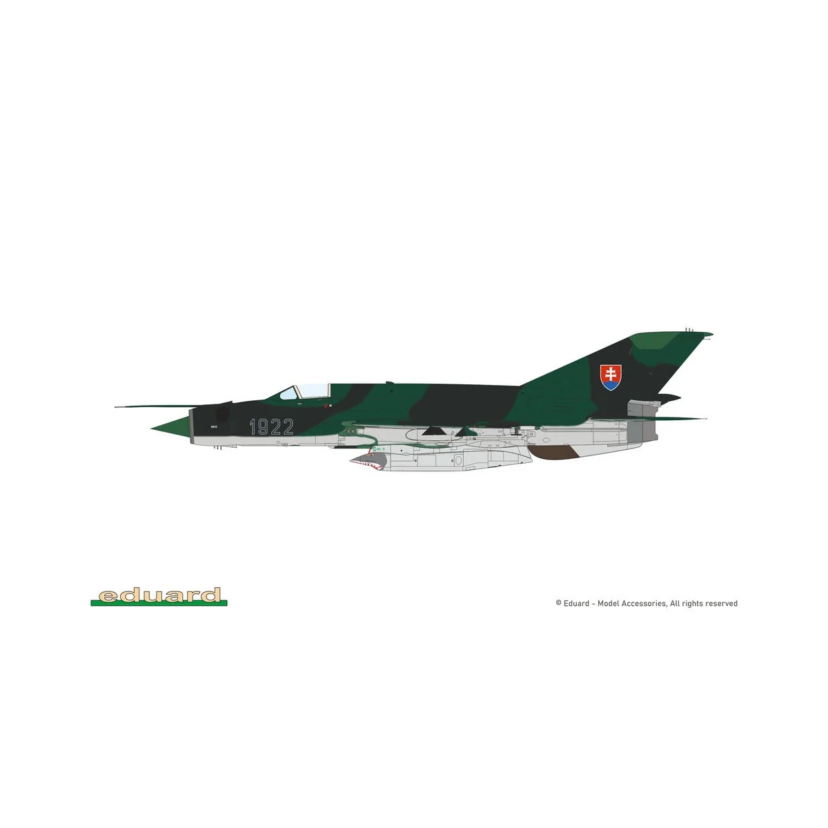 ERKA / MiG-21R V CESKOSLOVENSKU, 1/72 - Eduard Plastic Kits 2156 ERKA / MiG-21R V CESKOSLOVENSKU, 1/72 - Eduard Plastic Kits 2156