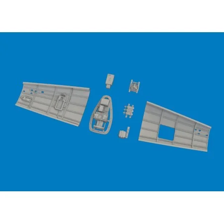 Bf 109K-4 radio compartment PRINT for Eduard, 1/72 - Eduard Accesso...