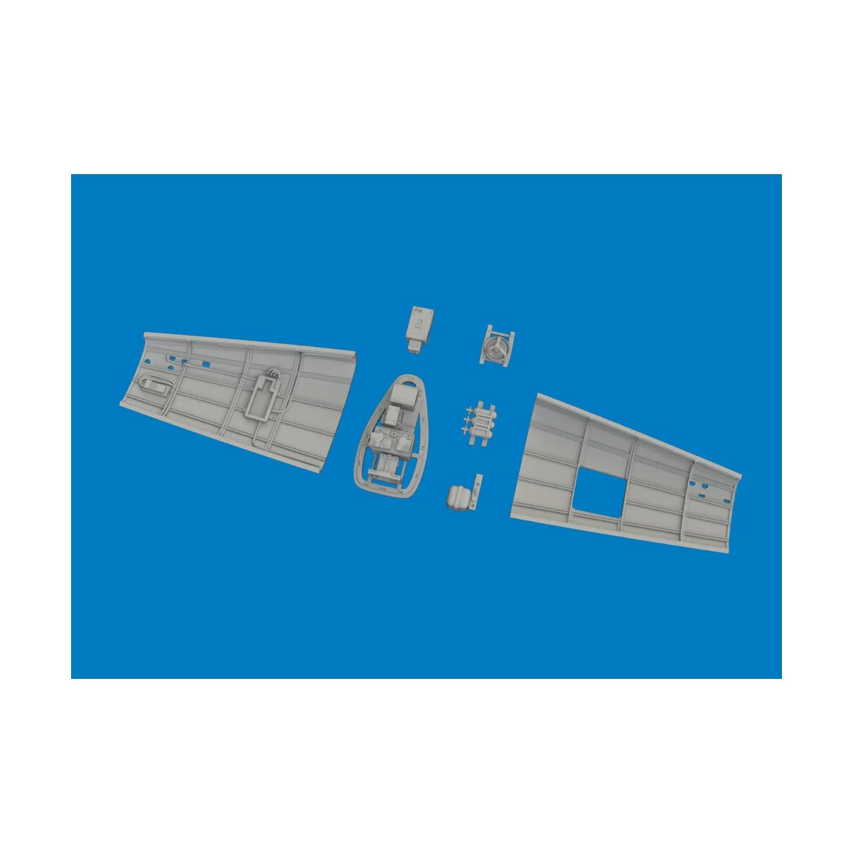 Bf 109K-4 radio compartment PRINT for Eduard, 1/72 - Eduard Accesso... Bf 109K-4 radio compartment PRINT for Eduard, 1/72 - Eduard Accesso...