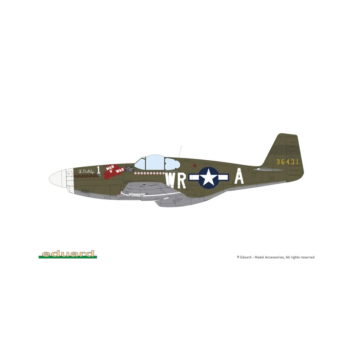 P-51B MALCOLM HOOD, 1/48 - Eduard Plastic Kits 84214 P-51B MALCOLM HOOD, 1/48 - Eduard Plastic Kits 84214