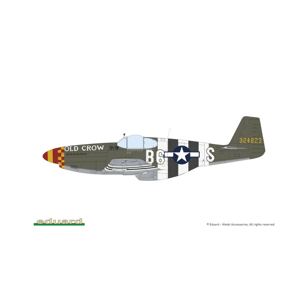 P-51B MALCOLM HOOD, 1/48 - Eduard Plastic Kits 84214 P-51B MALCOLM HOOD, 1/48 - Eduard Plastic Kits 84214