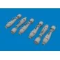 P-40 40lb frag bombs PRINT for Eduard, 1/48 - Eduard Accessories 64... P-40 40lb frag bombs PRINT for Eduard, 1/48 - Eduard Accessories 64...