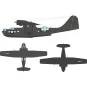 PBY-5A US national insignia (stars & bars) for Eduard / Revell, 1/4... PBY-5A US national insignia (stars & bars) for Eduard / Revell, 1/4...